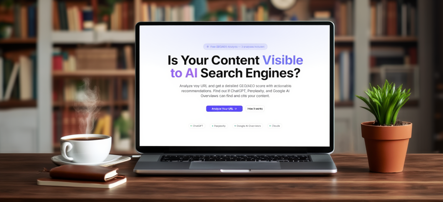 GEO Analyzer screenshot